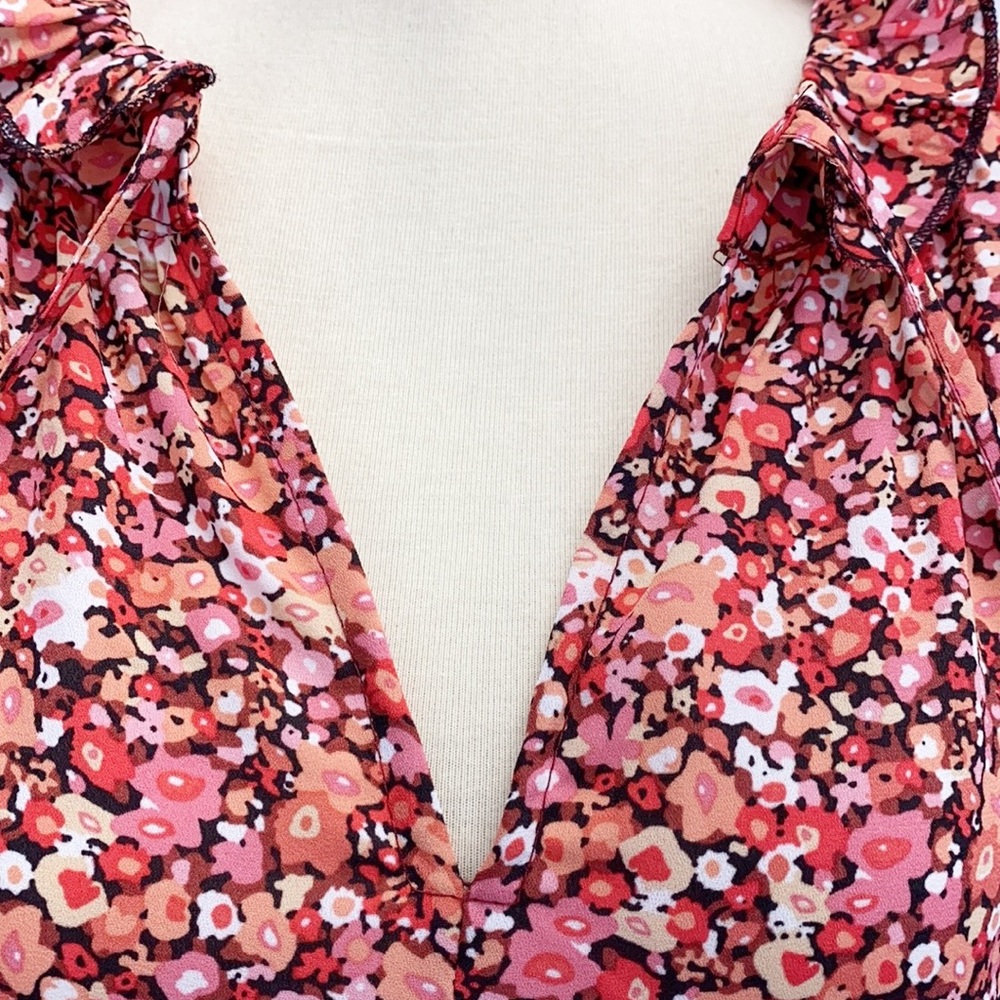 ANTHROPOLOGIE O.P.T Floral Peasant Maxi Dress NWT - Picture 8 of 12